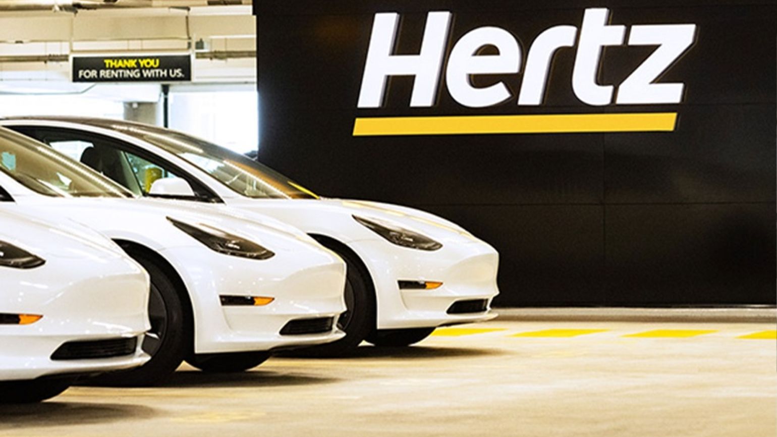 Hertz Tesla 3