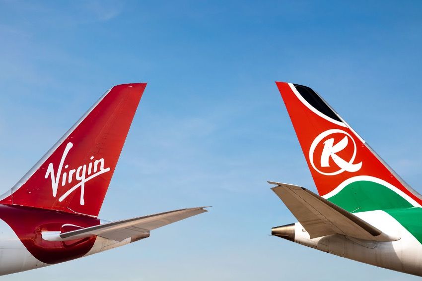 Virgin Atlantic launches codeshare with Kenya Airways